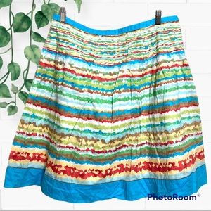 Talbots Colorful Skirt Petite 16P
